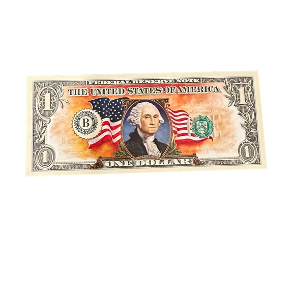 American Historic Society Colorized $1 One Dollar Bill 2001 Series Unc - Picture 7 of 10